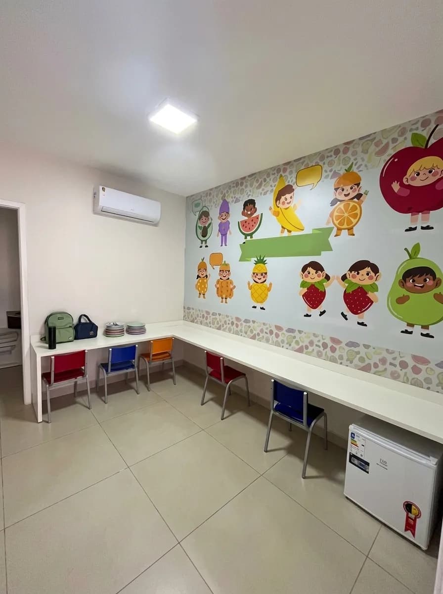 Ambiente da clínica: Refeitório